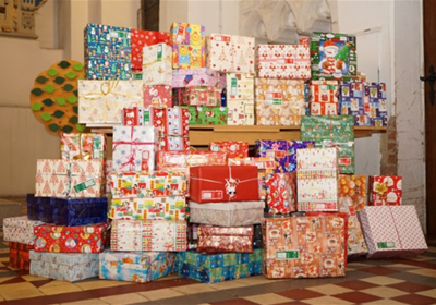 Weihnachten im Schuhkarton