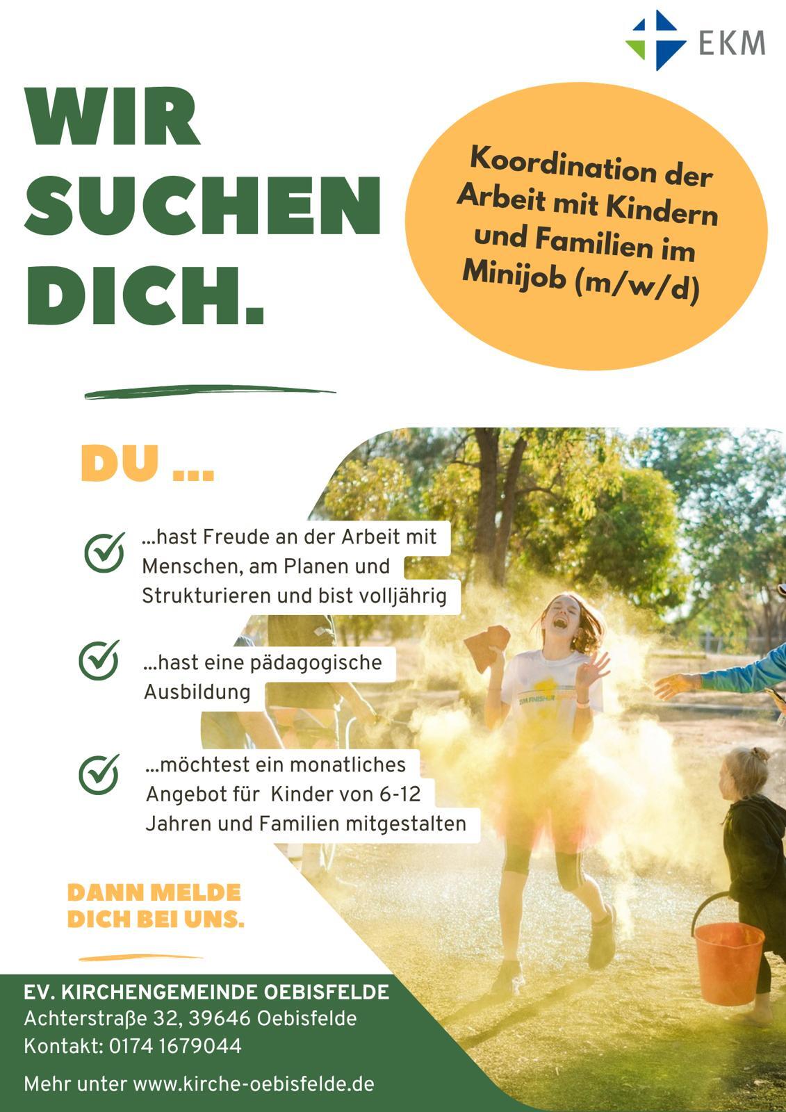 Wir suchen Dich!