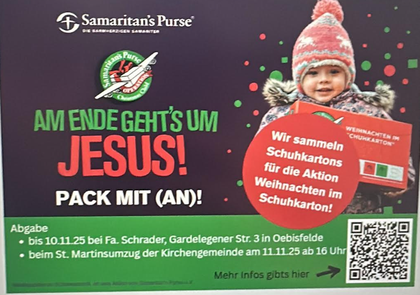 Weihnachten im Schuhkarton 2025